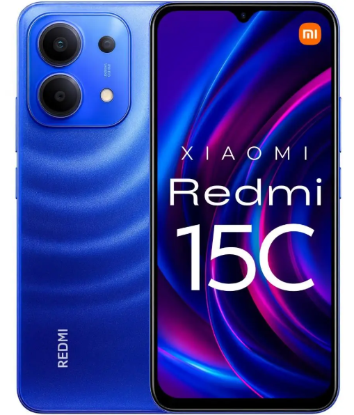Redmi15C 128GB 4GB RAM Dual SIM Tela Grande 6.74 Moonlight Blue