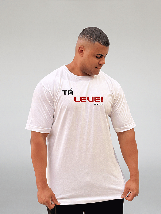 Camiseta Bitelo Phrases Off White - Tá Leve