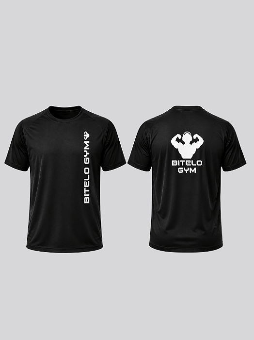 Camiseta DryFit - Bitelo Gym - Preta