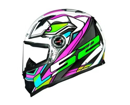 CAPACETE LS2 FF358 XDRON ROSA