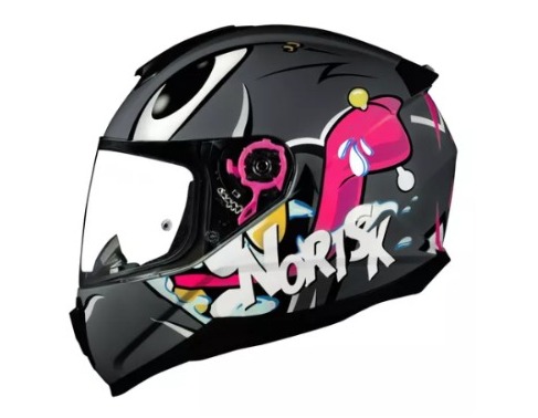 CAPACETE NORISK FAB RAZOR MAD GRAY