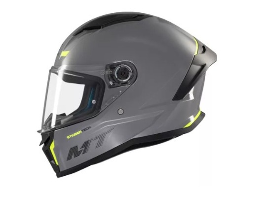 CAPACETE MT HELMETS STINGER 2 SOLID A12 - GREY GLOSS