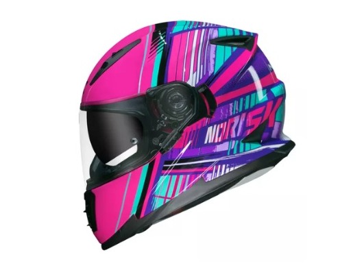 CAPACETE NORISK FF302 ADVANCE ROSA