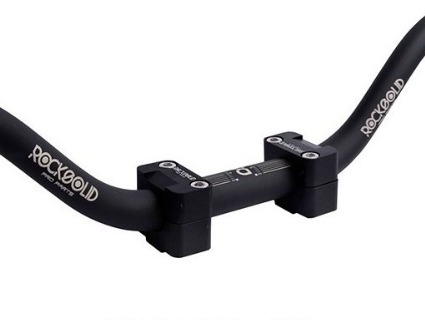 GUIDAO ALUM OFF-ROAD PRETO FOSCO C/ADAPT ALTO