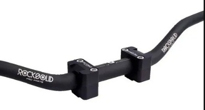 GUIDAO ALUM OFF-ROAD PRETO FOSCO C/ADAPT BAIXO