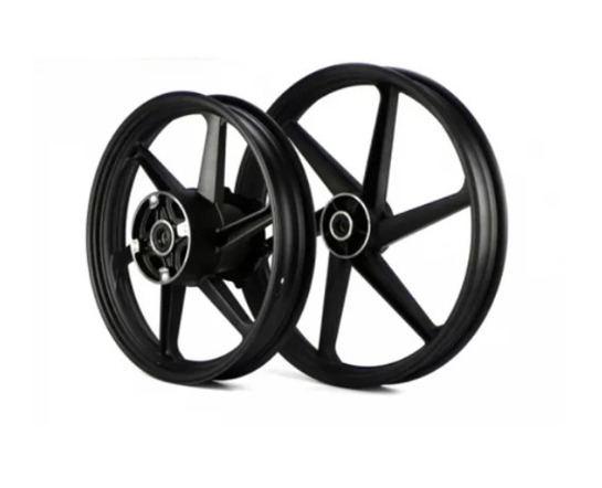 RODA ALUMINIO BROS 160/XRE 190 6P PRET DISC