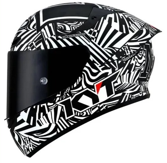 CAPACETE KYT TT-COURSE ESPARGARO WINTER TEST 2020 GLOSS