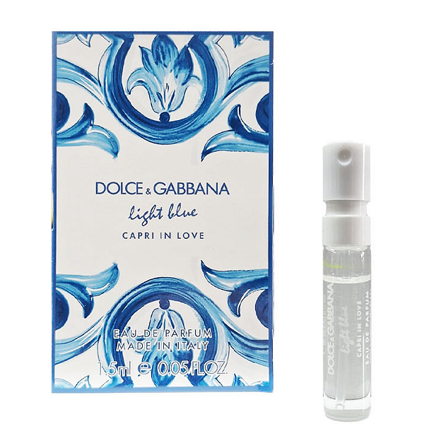 Amostra Oficial Light Blue Capri In Love - Dolce&Gabbana