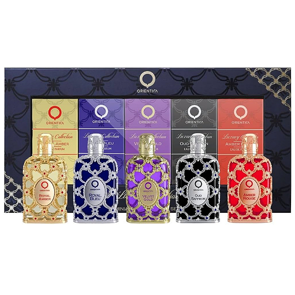 Kit Miniaturas Luxury Collection Orientica 5x 7,5ml