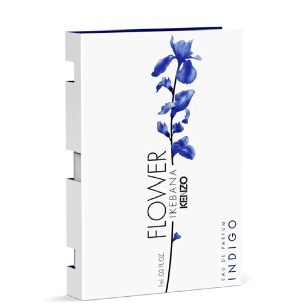 Amostra Oficial Flower Ikebana Indigo - Kenzo