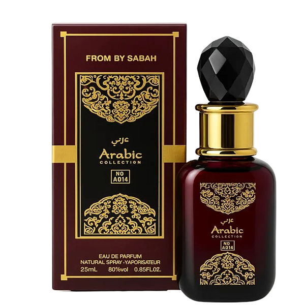 Perfume Árabe A014 Sabah - Arabic Collection - (Frasco 25ml)