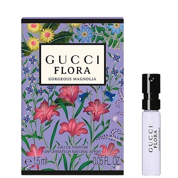 Amostra Oficial Flora Gorgeous Magnolia – Gucci