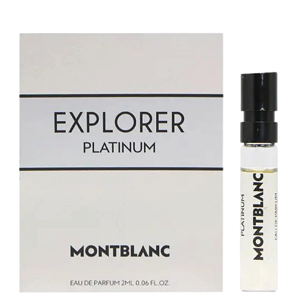 Amostra Oficial Explorer Platinum - Montblanc