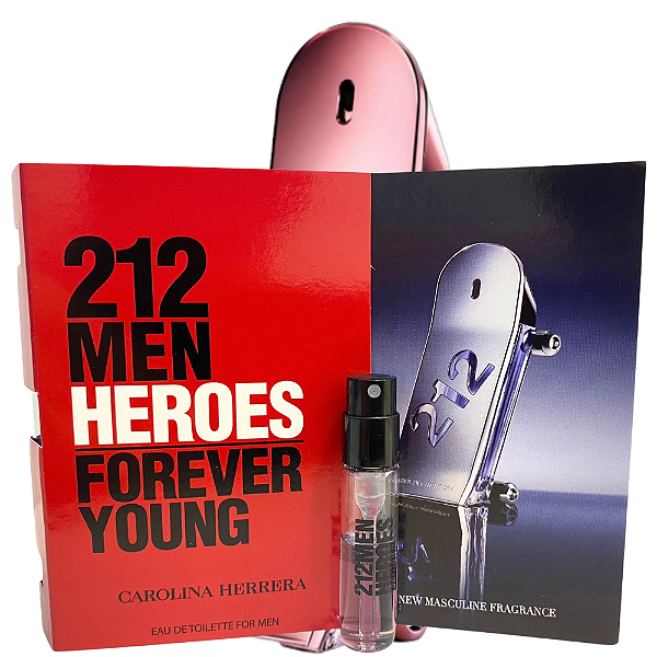 Amostra Oficial 212 Heroes Forever Young – Carolina Herrera