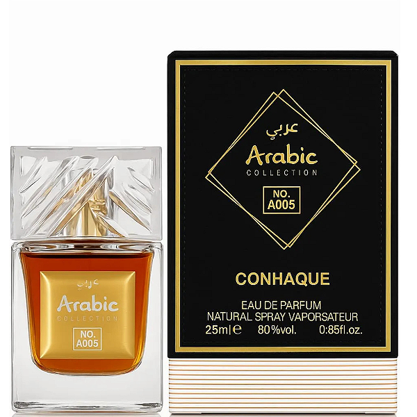 Perfume Árabe A005 Conhaque - Arabic Collection - (Frasco 25ml)