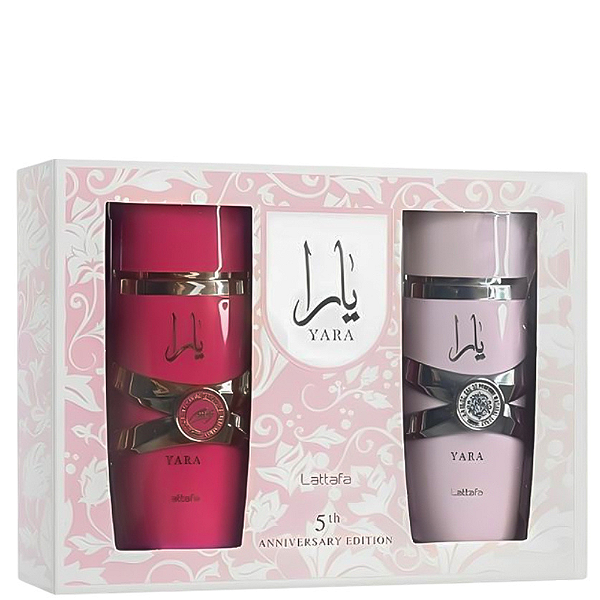 Kit Oficial Lattafa Yara + Yara Candy (100ml)
