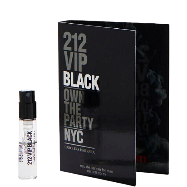 Amostra Oficial 212 Vip Black - Carolina Herrera
