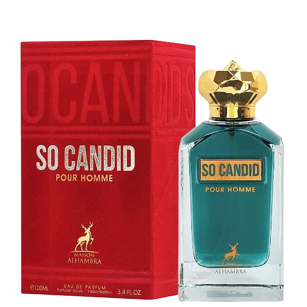 Perfume So Candid Pour Homme - Masculino - Alhambra
