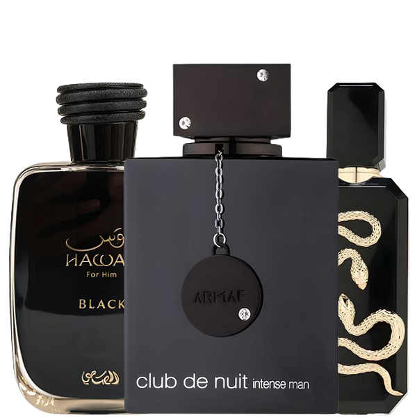 Kit Tríade da Sedução - 3 Decants de 5ml