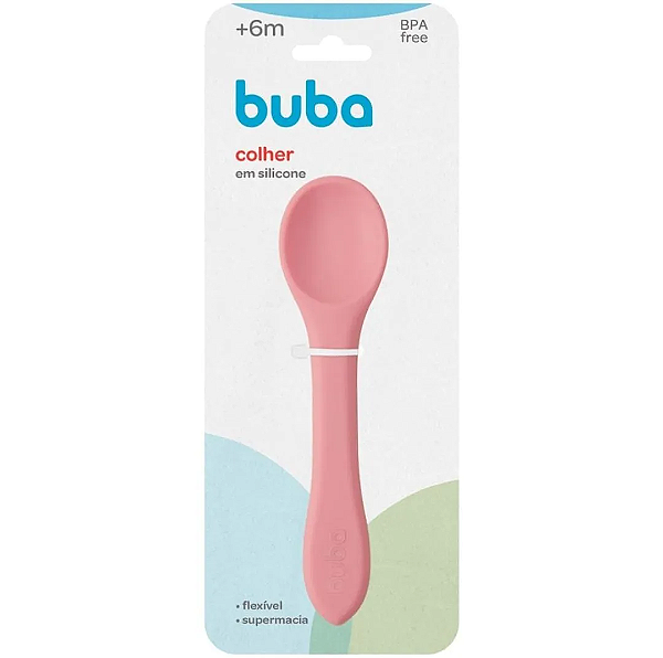 Colher em silicone
