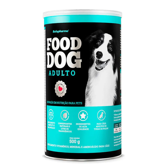 Suplemento Food Dog Adulto 500g