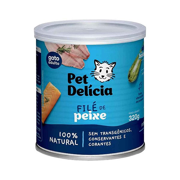 Pet Delicia Gato File De Peixe 320Gr