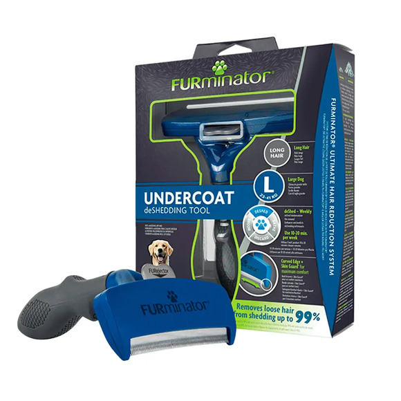Furminator Grande para Cães de Pelo Longo Único