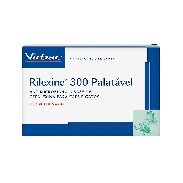 Rilexine 300 Blister com 7 Comprimidos