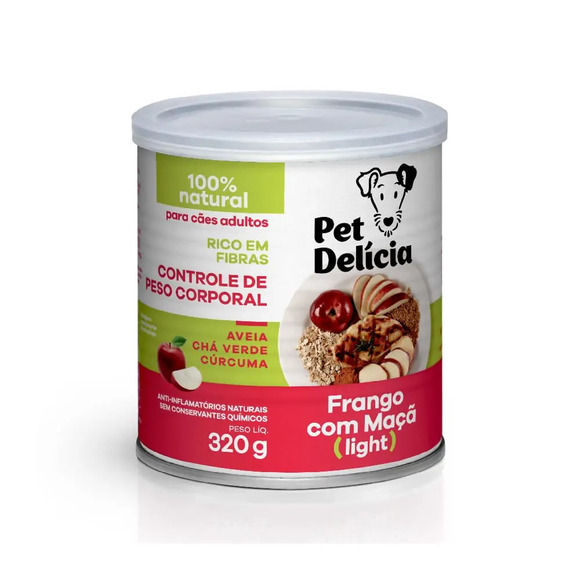 Pet Delicia Cao Frango C/ Maca 320g