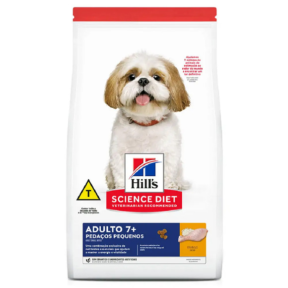 Hills Canino Adt 7+ Ped Peq 6,8kg