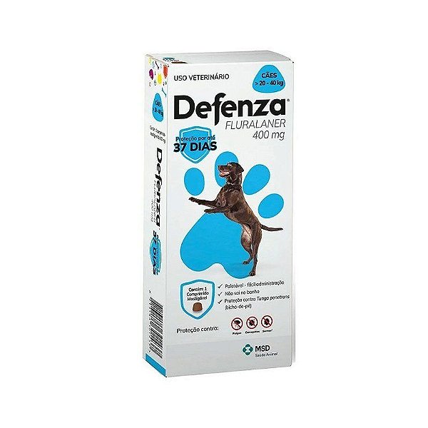 Defenza 400 Mg (20 A 40kg)
