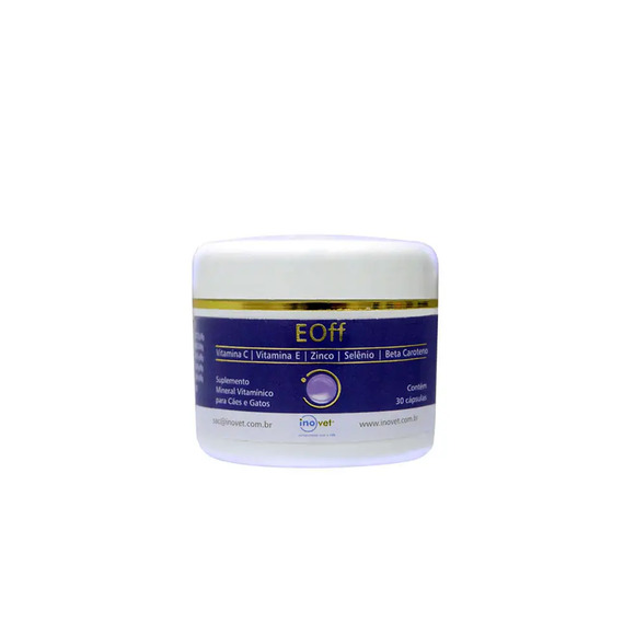 Suplemento Vitamínico Eoff Inovet 30 cápsulas