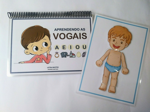 Kit Materiais Pedagógicos - Alfabetização - Autismo