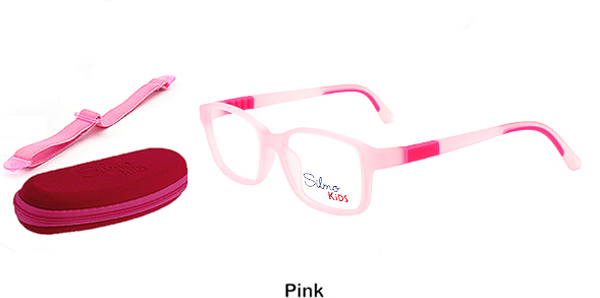 ARMAÇÃO DE GRAU INFANTIL FEMININO SILMO KIDS PINK