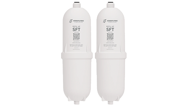 Kit 2 Refis Filtro Compatível Soft Everest Baby Fit Slim Star Plus