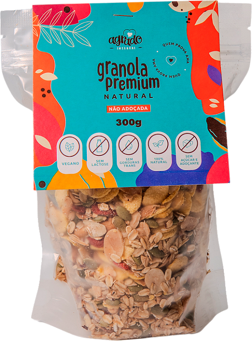 Granola Premium Tradicional não Adoçada - 300g