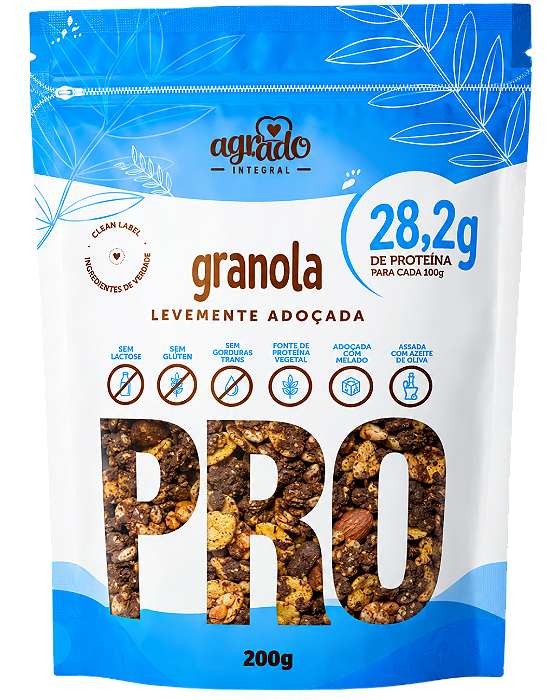 Granola Levemente Adoçada Proteica - 200g