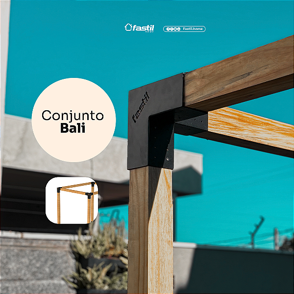 Kit Bali - Conexões para Pergolado