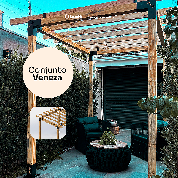 Kit Veneza - Conexões para Pergolado