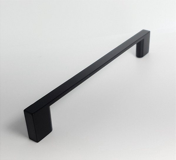 PUXADOR GOL 192MM PRETO ACETINADO HASTVEL