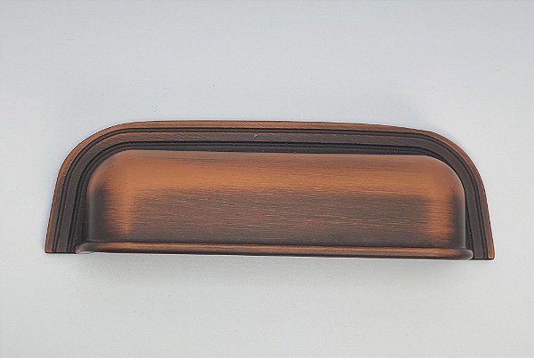 PUXADOR DUQUE 96MM COBRE ENVELHECIDO HASTVEL