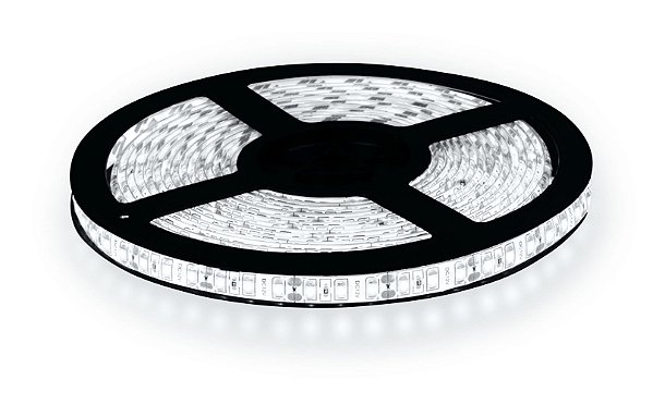 FITA LED 2835 SEM SILICONE 120 LEDS/M 6000K BRANCO FRIO 5M FT260 LED LINE