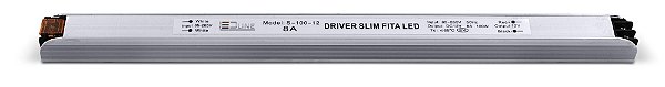 FONTE CONVERSOR SLIM 12V 8,5A FE8,5S LED LINE