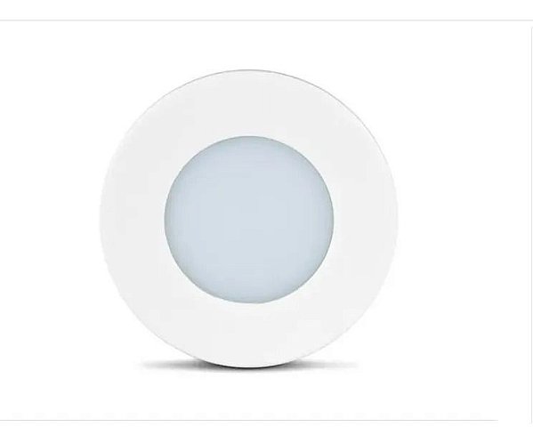 Luminária Point 1,5W Redonda 4000K Branco LED Line
