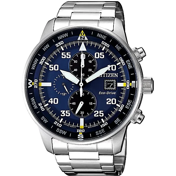 Relógio Citizen Masculino Analógico Eco-Drive Aviator TZ31132F