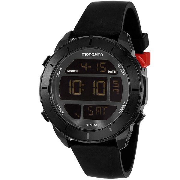 Relógio Masculino Mondaine Preto Digital 32319G0MVNV1
