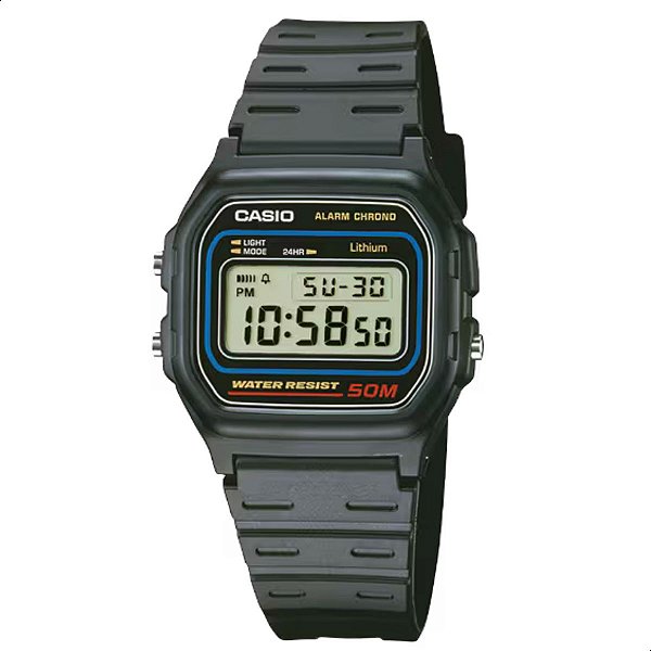 Relógio Masculino Casio Standard Digital W-59-1VQ