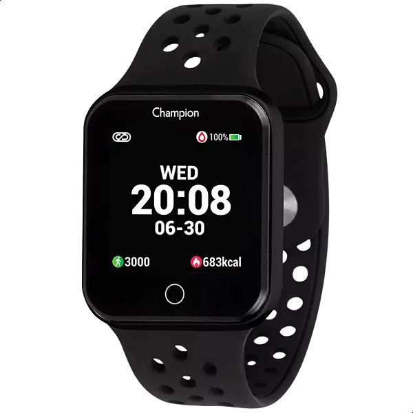 Relógio Smartwatch Champion Smart Inteligente Barato Digital