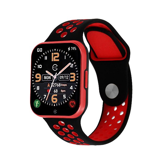 Relogio Champion Smart Watch Inteligente 033 Lançamento Prova D´Agua CH50033V + Pulseira Extra e Garantia de um ano