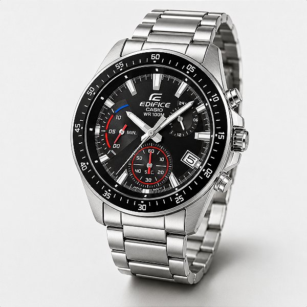 Relógio de Pulso Masculino Casio Edifice EFV-540D-1AVUDF Prova D´Agua